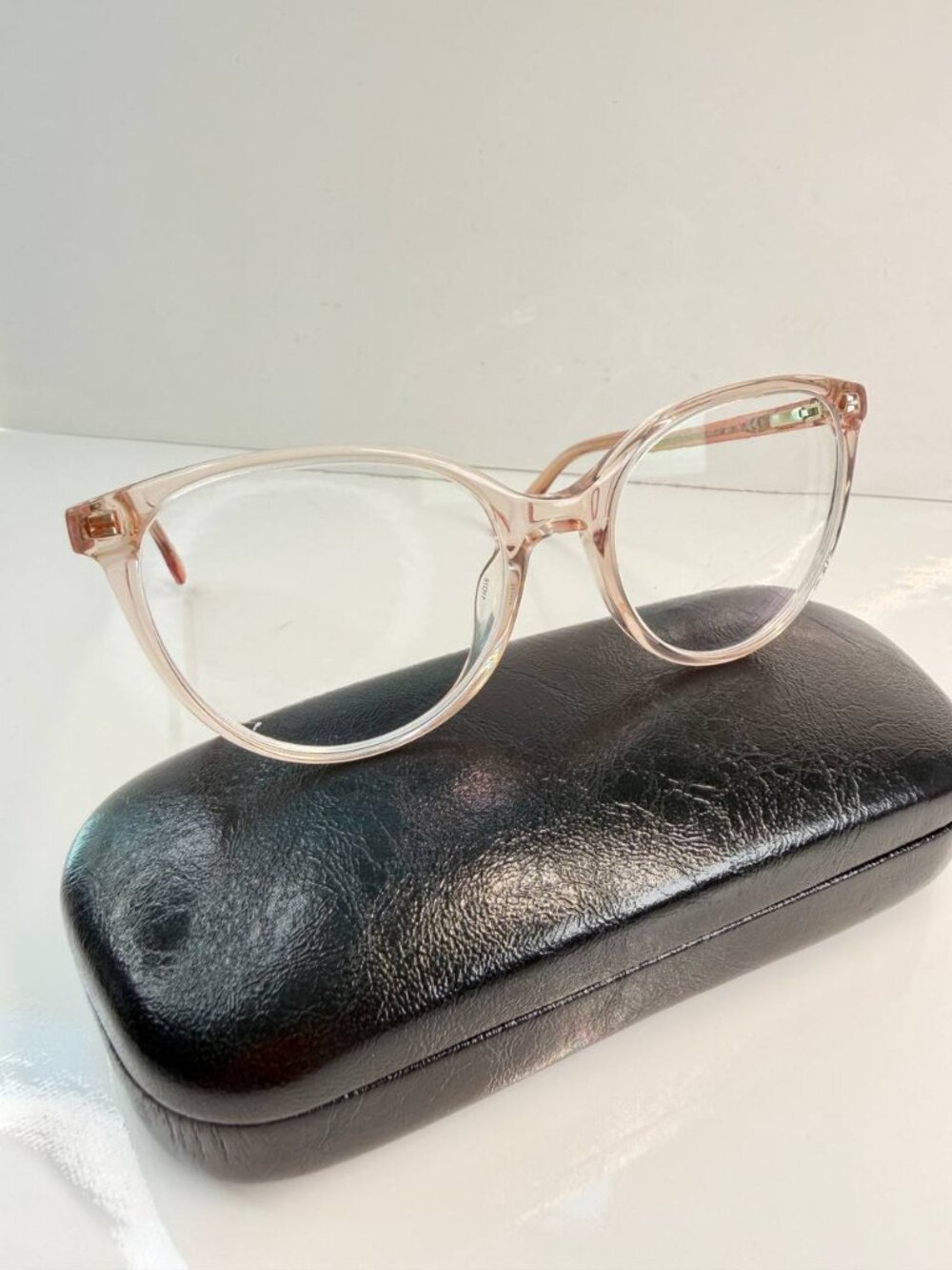 Kate Spade New York Adelle Eyeglasses – Blush Pink / Glitter